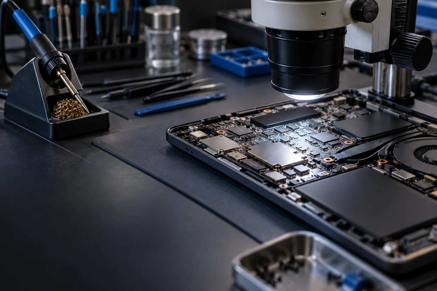 Imagen ilustrativa de reparación electrónica